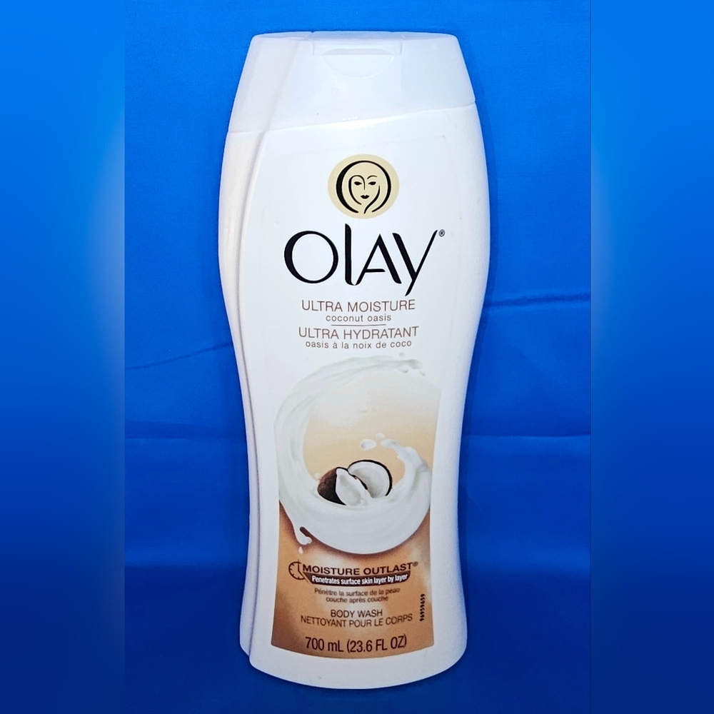 Olay Ultra Moisture Coconut Oasis Body Wash HUGE 23.6 oz Discontinued Original